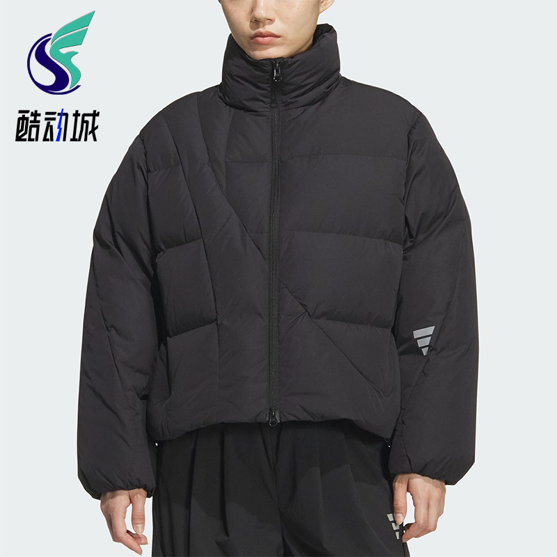 Adidas/阿迪达斯正品FUTURE STYLE女士运动保暖立领羽绒服KH1472