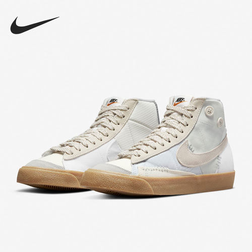 Nike/耐克正品BLAZER MID '77开拓者高帮女子板鞋DR0977-119