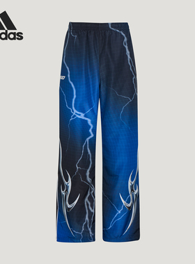 Adidas/阿迪达斯正品三叶草新款男女蓝黑色经典训练运动裤KY5775