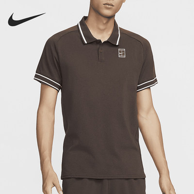 Nike/耐克正品Court Heritage男士复古透气POLO衫FQ2102-237