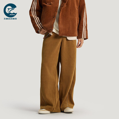 Adidas/阿迪达斯正品三叶草男士休闲针织新年款日常长裤KT0682