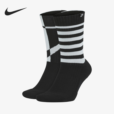Nike/耐克正品新款男女中筒时尚吸汗运动袜一双装SX7289-940