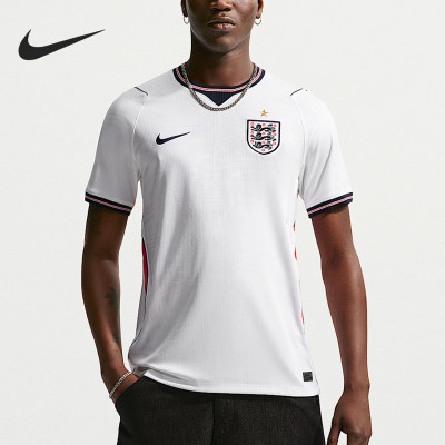 Nike/耐克正品英格兰主场男士轻盈透气足球运动T恤IB5290-100