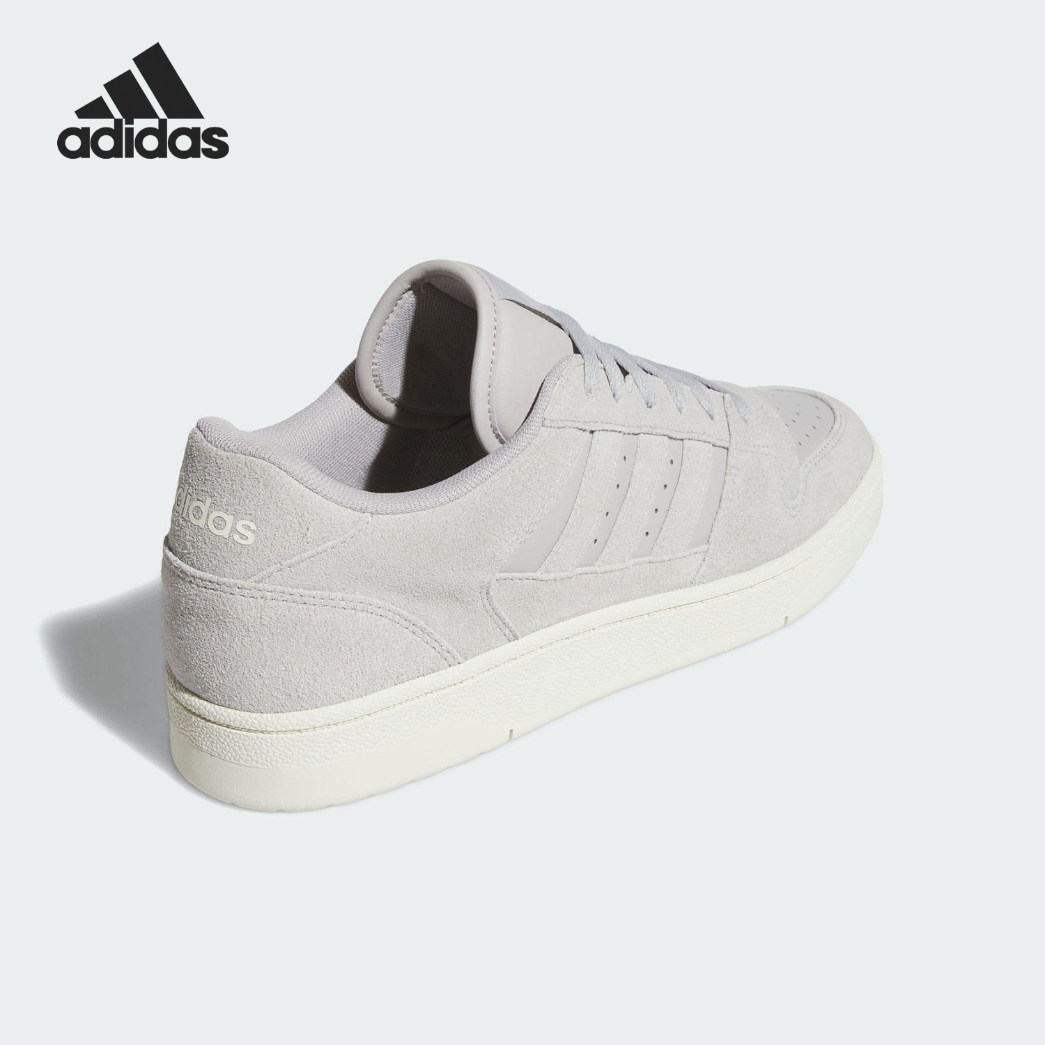 Adidas/阿迪达斯正品2025男女篮球简约经典低帮板鞋JS3386