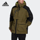 Adidas Terrex男子户外保暖连帽运动棉服H48576 阿迪达斯正品