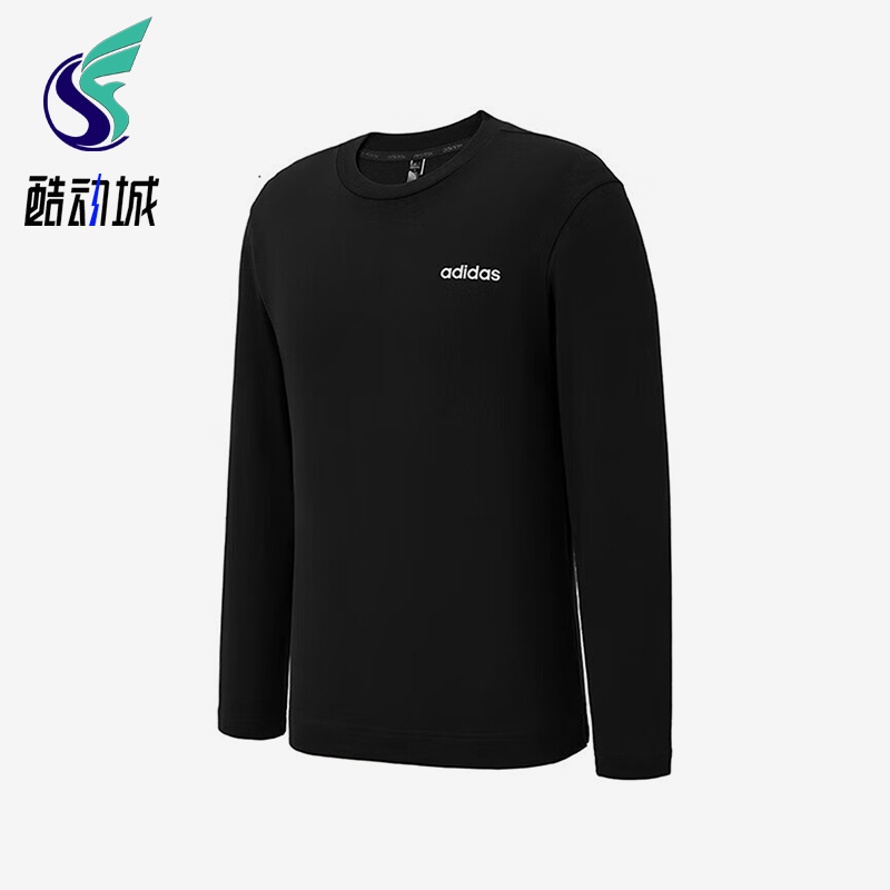 Adidas/阿迪达斯正品U LS TEE男女针织宽松经典休闲卫衣JL5904