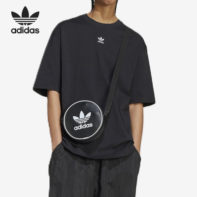Adidas/阿迪达斯正品三叶草女士宽松休闲经典运动短袖T恤IY7321