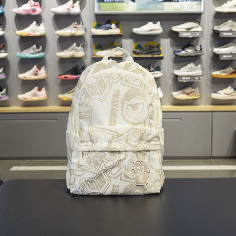 李宁正品迪士尼怪兽大学联名男女款时尚休闲运动双肩包ABSU229-2