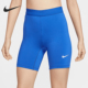 耐克正品 DRI FIT女士紧身针织拼接运动短裤 Nike IB8900 450