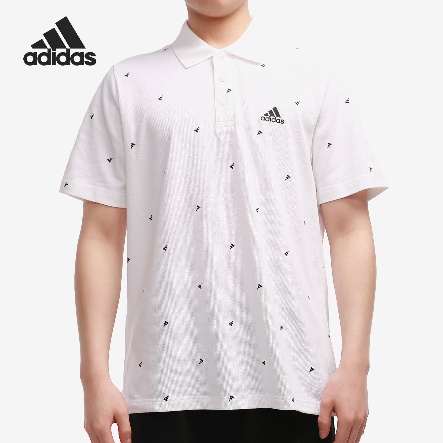 Adidas/阿迪达斯正品2021夏新款男子运动休闲短袖T恤POLO衫GP0998,运动服/休闲服装,运动POLO衫,淘宝优惠券,粉丝福利购,淘宝优惠卷