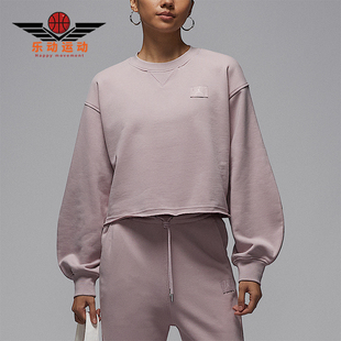 耐克正品 卫衣IF1007 ordan Fleece女士运动中短款 627 Flight Nike