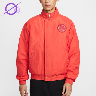 Nike/耐克正品Court Heritage男士运动加绒网球夹克HQ1745-673
