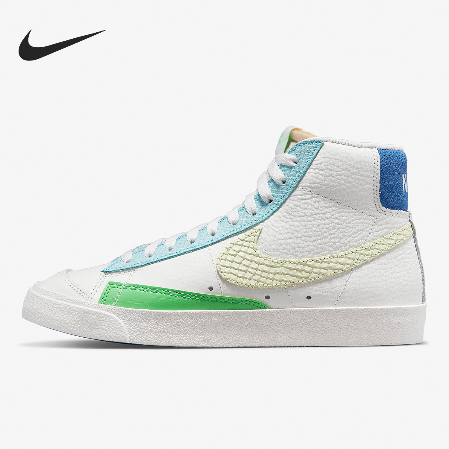 Nike耐克正品Blazer女款中帮运动休闲耐磨透气防滑板鞋DQ0865-100图片