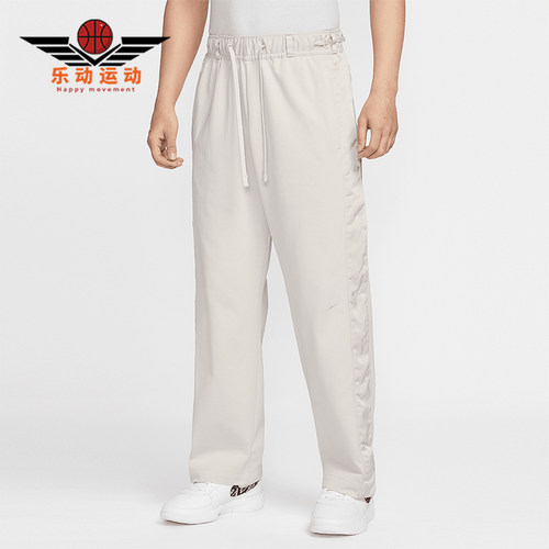Nike/耐克正品新款男士针织运动宽松休闲直筒长裤HJ3900-104