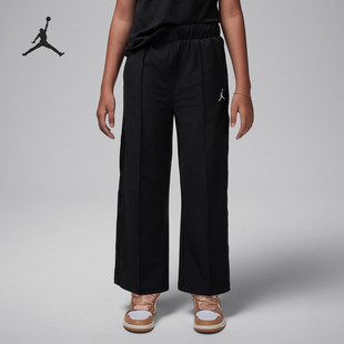 耐克正品 HQ8131 JORDAN 长裤 010 GS女子大童直筒梭织经典 Nike