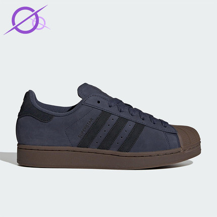 Adidas/阿迪达斯正品三叶草男女系带贝壳头耐磨低帮板鞋JQ3226