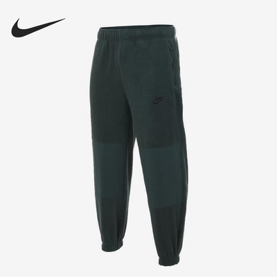 Nike/耐克正品新款男士宽松拼接休闲保暖加绒长裤FB8385-328