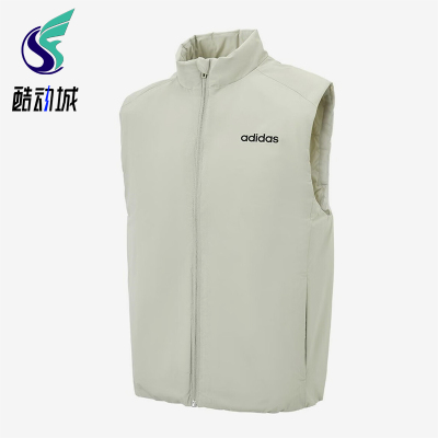 Adidas/阿迪达斯正品立领拉链舒适无袖经典马甲新款马甲JL9643
