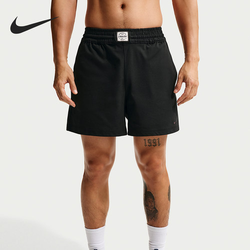 Nike/耐克正品Dri-FIT男士休闲宽松简约松紧透气短裤IF2213-010