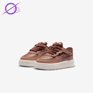 IO7686 Nike 1婴童休闲耐磨低帮魔术贴运动板鞋 Force 200 耐克正品