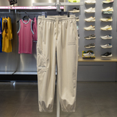 冬季 新款 韦德系列男子宽松系带运动针织束脚裤 李宁正品 AKXU085