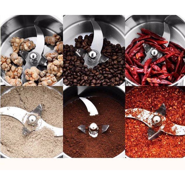 超细研磨打碎粉碎机家用辣椒磨面花椒芝麻胡椒粉打米粉机干磨电动