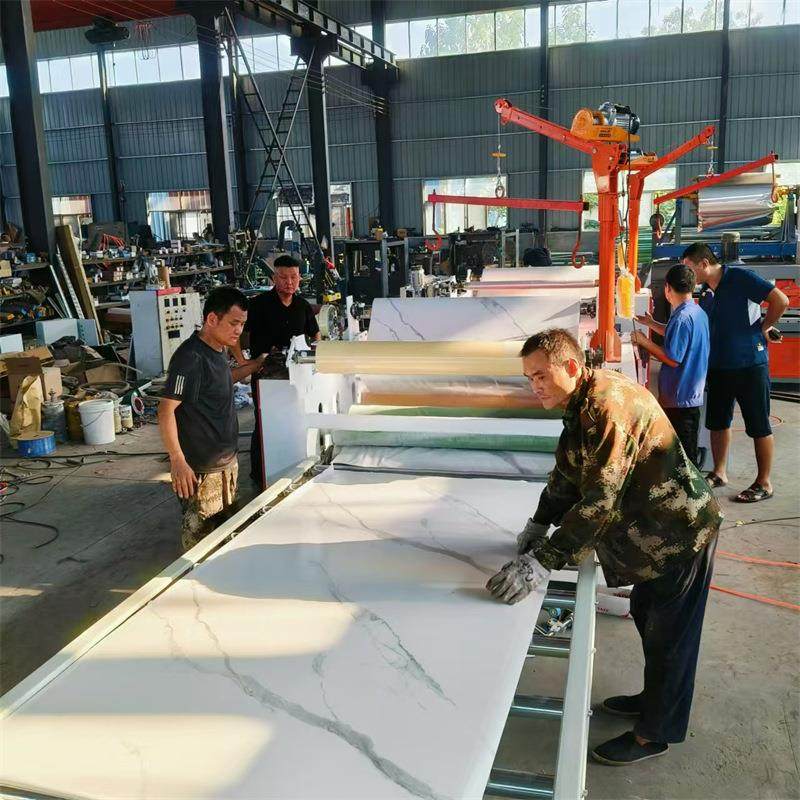 全自动木饰面大板覆膜机 墙钢板贴面机 码垛冷热胶两用PUR平贴机,五金/工具,机床,淘宝优惠券,粉丝福利购,淘宝优惠卷