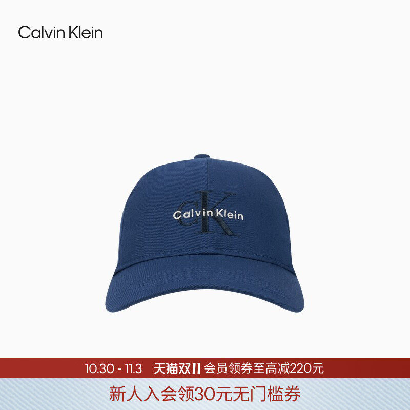 【刺绣字母】CK Jeans26秋季新款男女潮流休闲运动纯棉棒球帽礼物