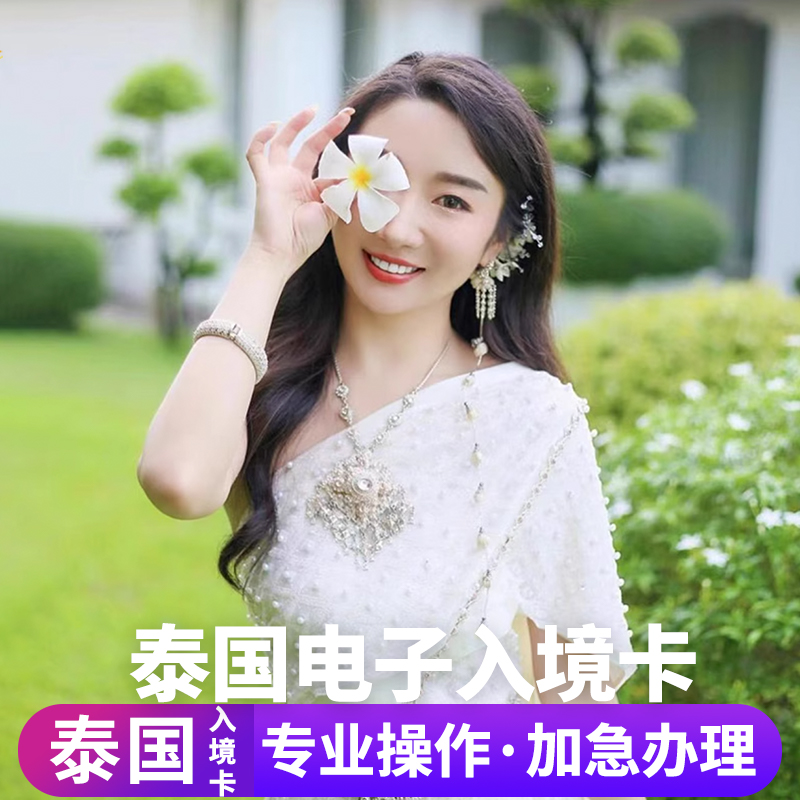 泰国电子入境卡TDAC入境卡曼谷清迈普吉岛代填代办加急办理