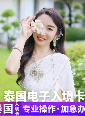泰国电子入境卡TDAC入境卡曼谷清迈普吉岛代填代办加急办理