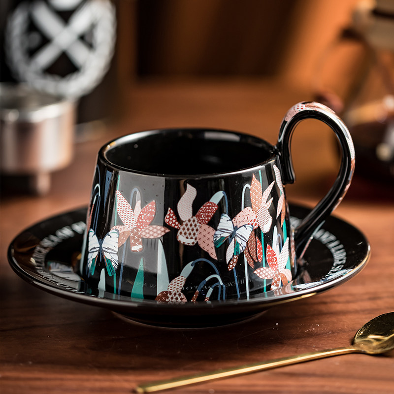 好礼-优雅高颜值陶瓷杯碟套装对杯礼盒装下午茶咖啡杯伴手礼,餐饮具,咖啡杯,淘宝优惠券,粉丝福利购,淘宝优惠卷