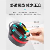 可折叠隔音耳罩睡眠用防噪v音学习射击工业级劳保降噪专业静音耳
