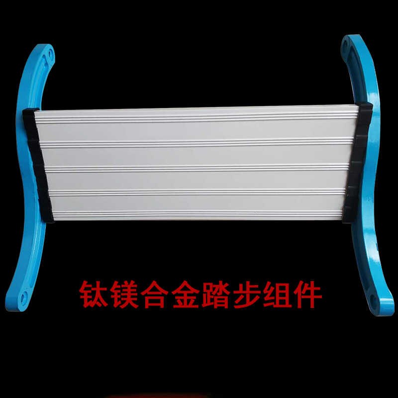 阁楼伸缩楼梯不h锈钢拉杆铝合金伸缩扶手伸缩楼梯踏步组件伸缩楼