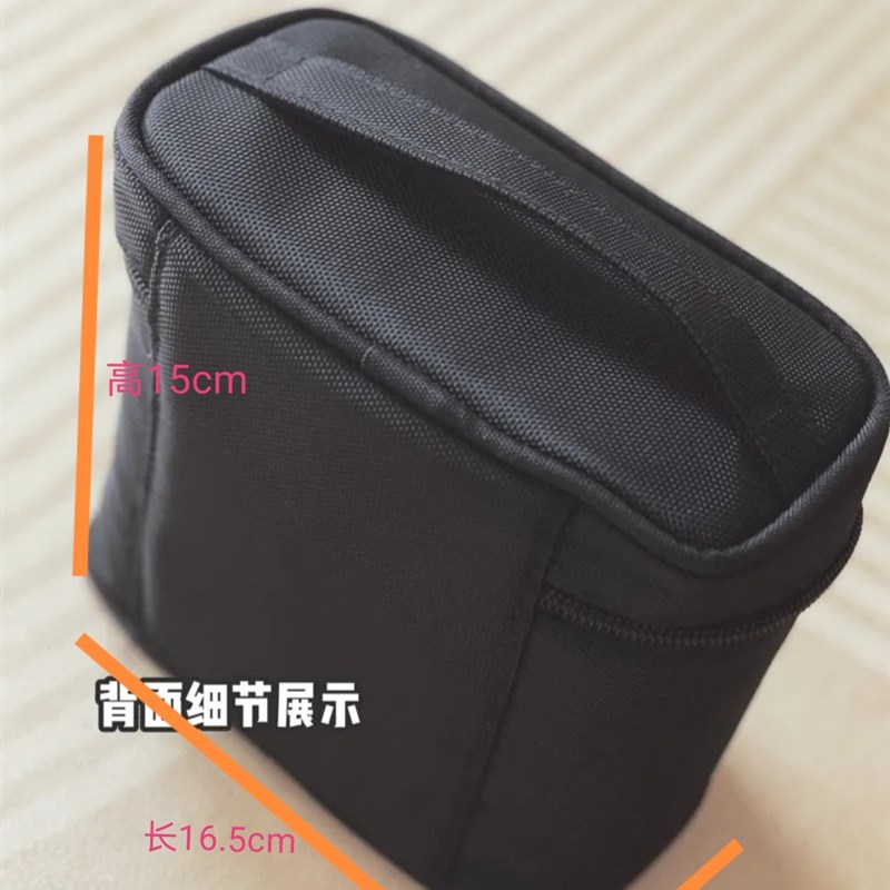 口红收纳包便携式大容量化妆品收纳盒防尘防潮口Y红盒便携式