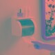 卫生间纸巾盒厕所卫生纸卷纸筒免打孔防水L卷纸架家用厕纸盒置物