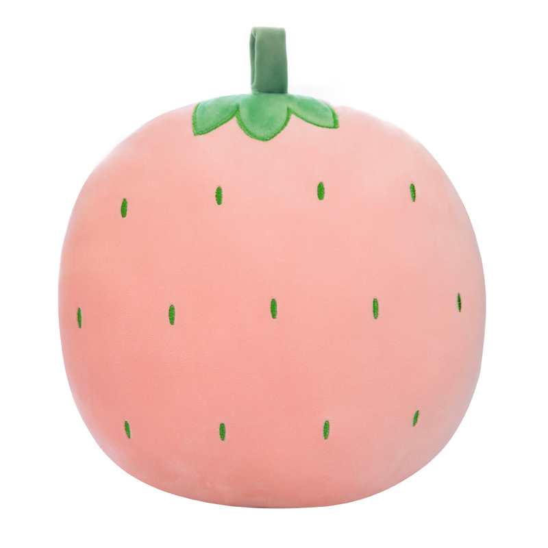 新款夏季水果空调被抱枕女生睡觉靠垫H可爱毛毯办公室午睡枕头沙