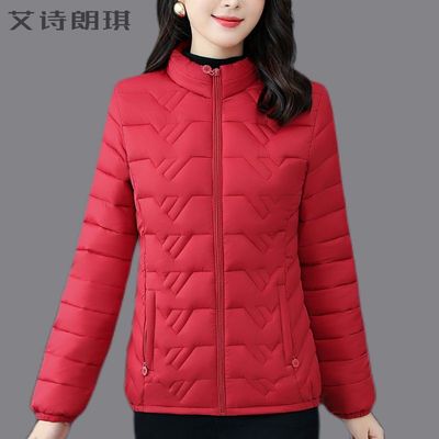 2024妈妈秋冬装羽绒棉服