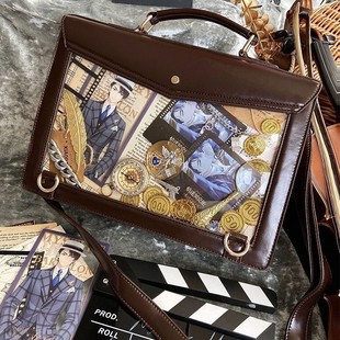 脑壳痛原创痛包日系jk制服包斜跨dk学院校供双肩二次元[春日奈良]