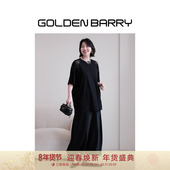 年末清仓 惊喜折扣 GOLDEN BARRY金和百瑞蕾丝短袖 T恤女201942