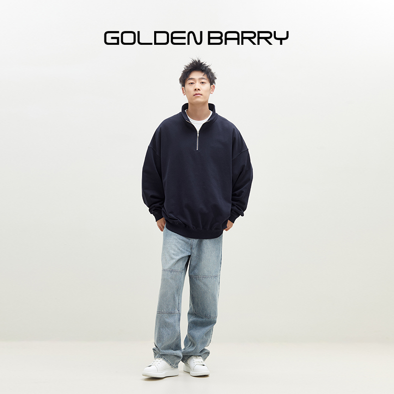 极简休闲显瘦高级感男装卫衣