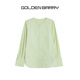 BARRY2025年春季 经典 气质通勤袖 GOLDEN 子翻折100棉衬衫 212577