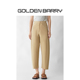 女521051 分割设计遮肉显瘦舒适萝卜裤 GOLDEN BARRY金和百瑞秋季