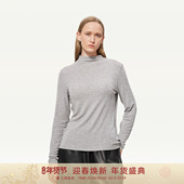 基础百搭叠穿半高领天丝羊毛打底衫 GOLDEN BARRY25秋经典 202502