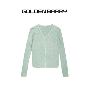 GOLDEN 242270 單排扣針織開衫 BARRY金和百瑞春秋法式