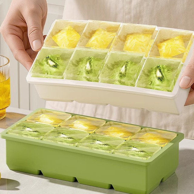 大冰块模具食品级冰格硅胶制冰盒