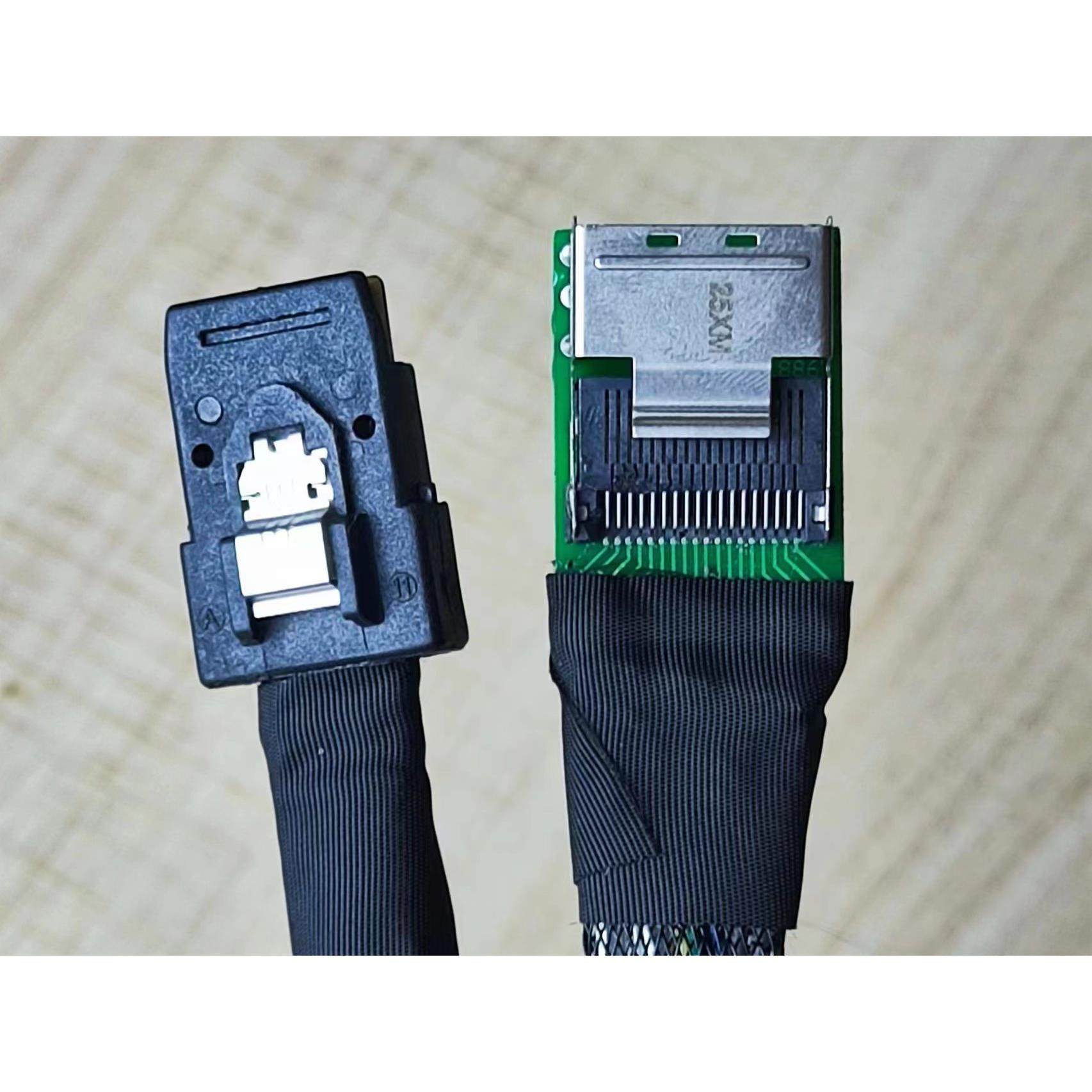 Mini SAS SFF-8087延长线 70公分测试板连接线 36P公母头数据线