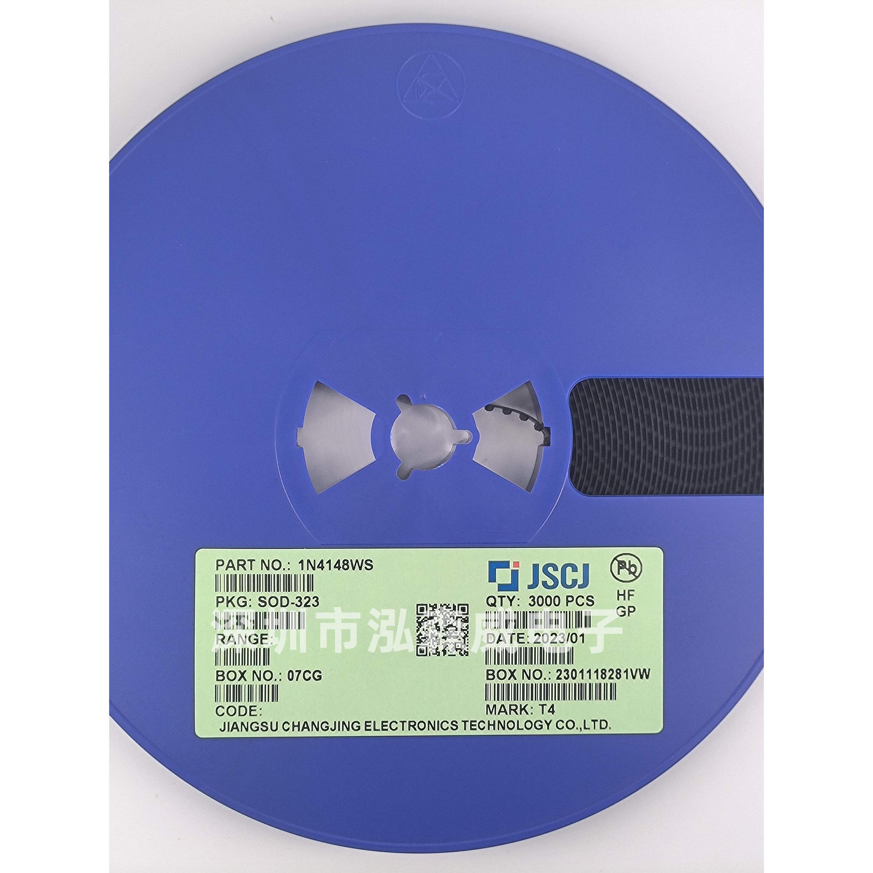 长电流长晶体1N4148W 1N4148W Wt丝印T4开关二极管Sod123 Sod 323