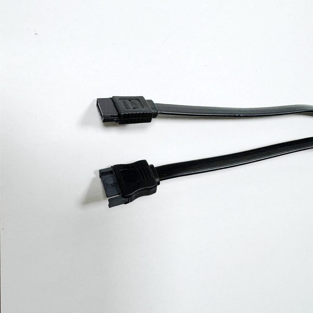 全铜 SATA3.0 公对母 带卡扣 7P延长线 工厂直销