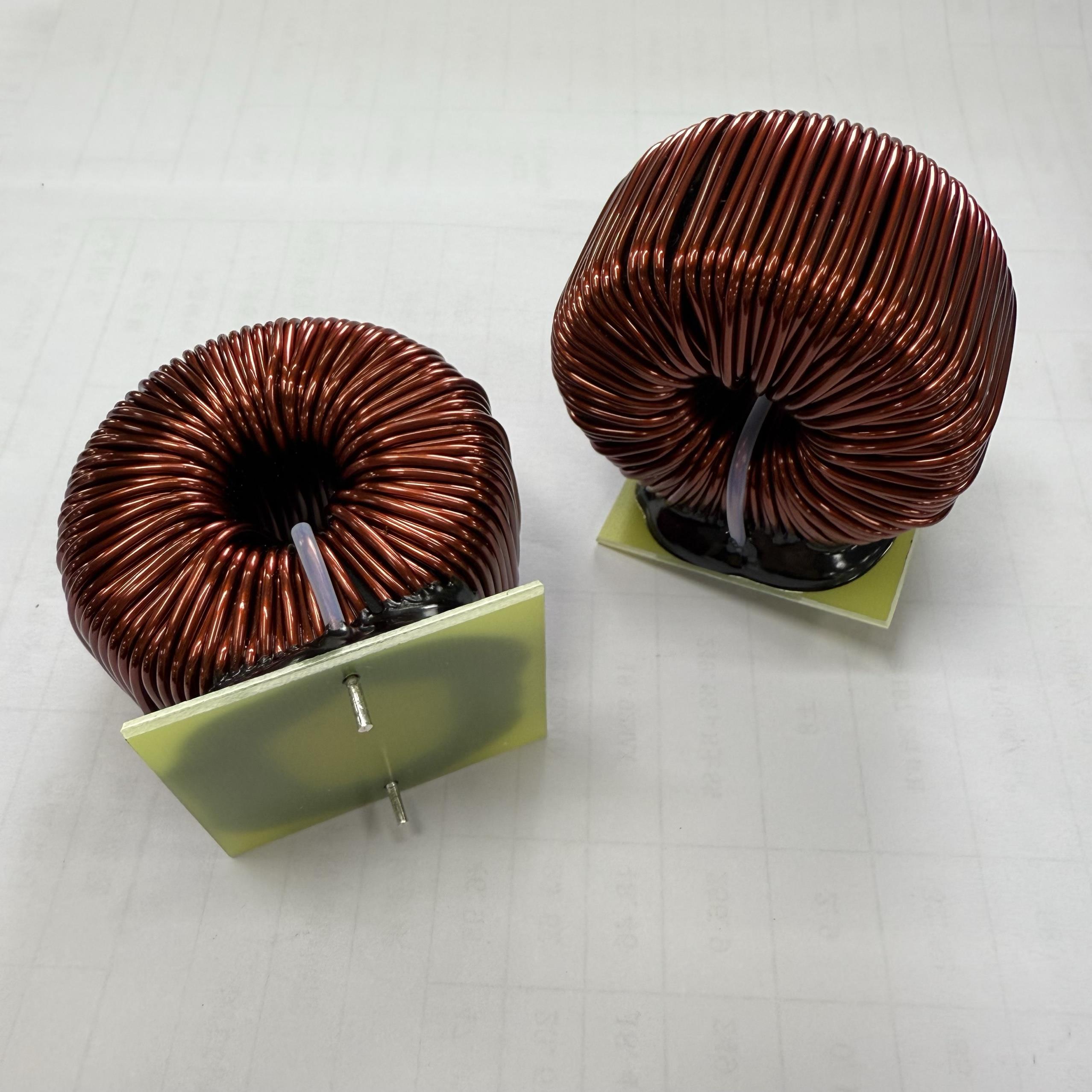 大电流铁硅铝磁环功率电感1mH 1.5mH 2mH 20A逆变器Spwm滤波 PFC