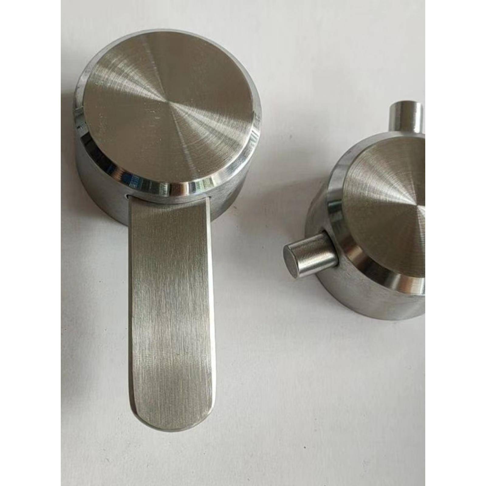 304不锈钢手柄厨房水槽，洗脸盆，冷热水龙头配件，手柄淋浴通用